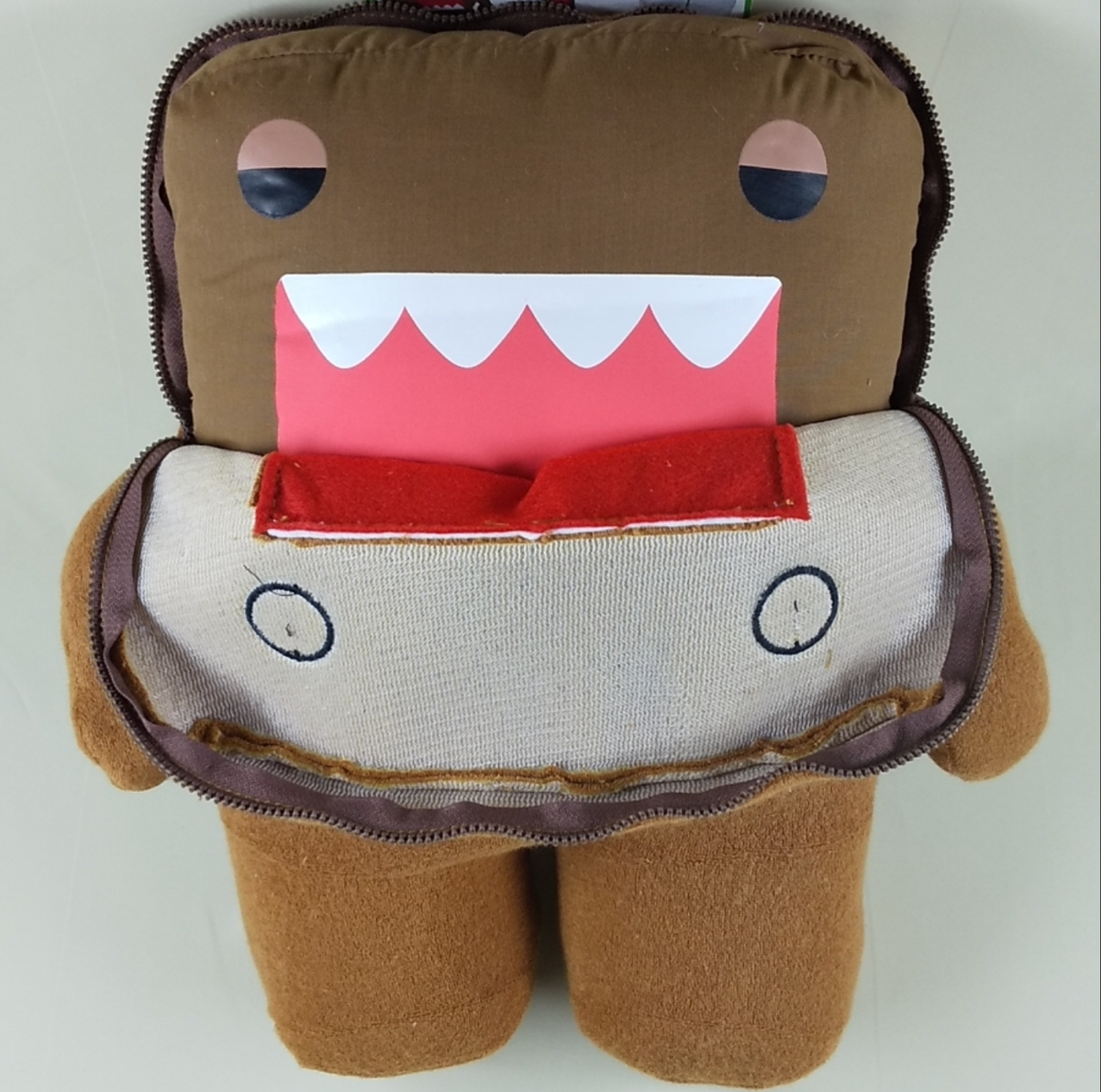 Vary Rare! Domo kun plush Japanese NHK Removable Cover Sleep