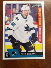 2016-17 UD Hockey Series 2 Opee Chee Marquee Rookie #693 Kevin Labanc