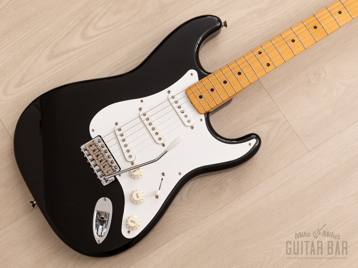 2008 Fender Stratocaster '57 Vintage Reissue ST57-TX Black w 2008 Fender Stratocaster '57 Vintage Reissue ST57-TX Black w