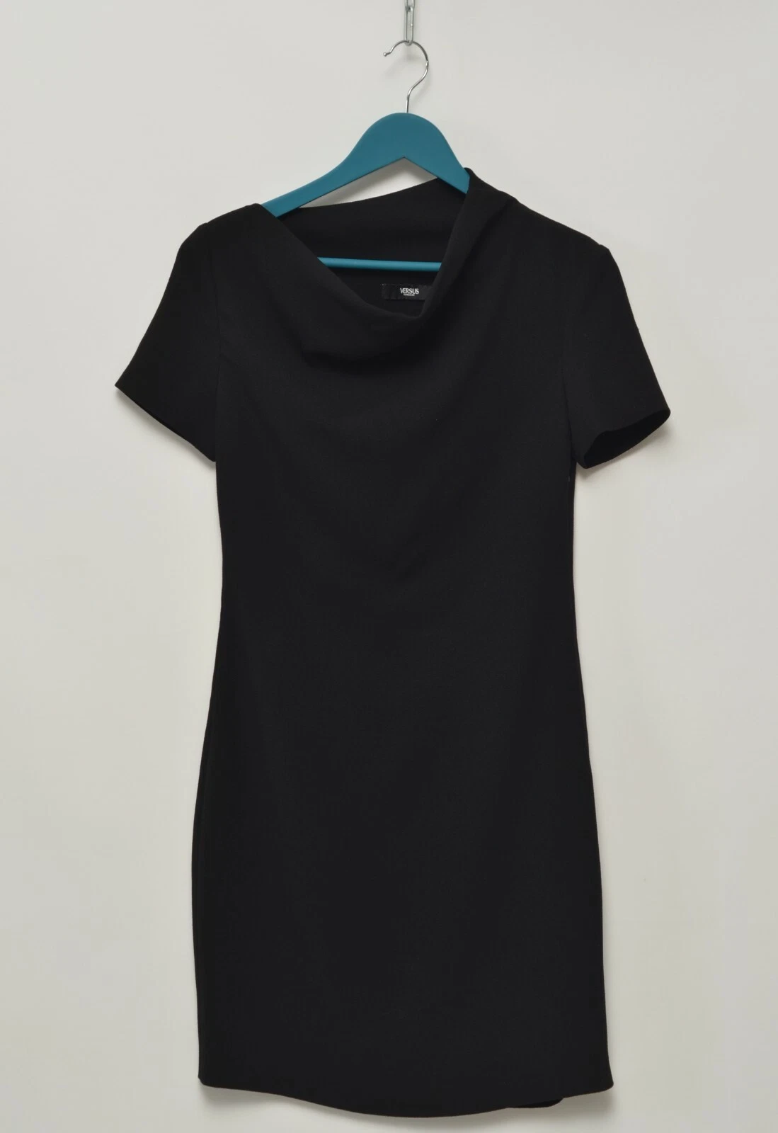 Abito donna nero Versace Versus Luxury taglia 42 Made in Italy