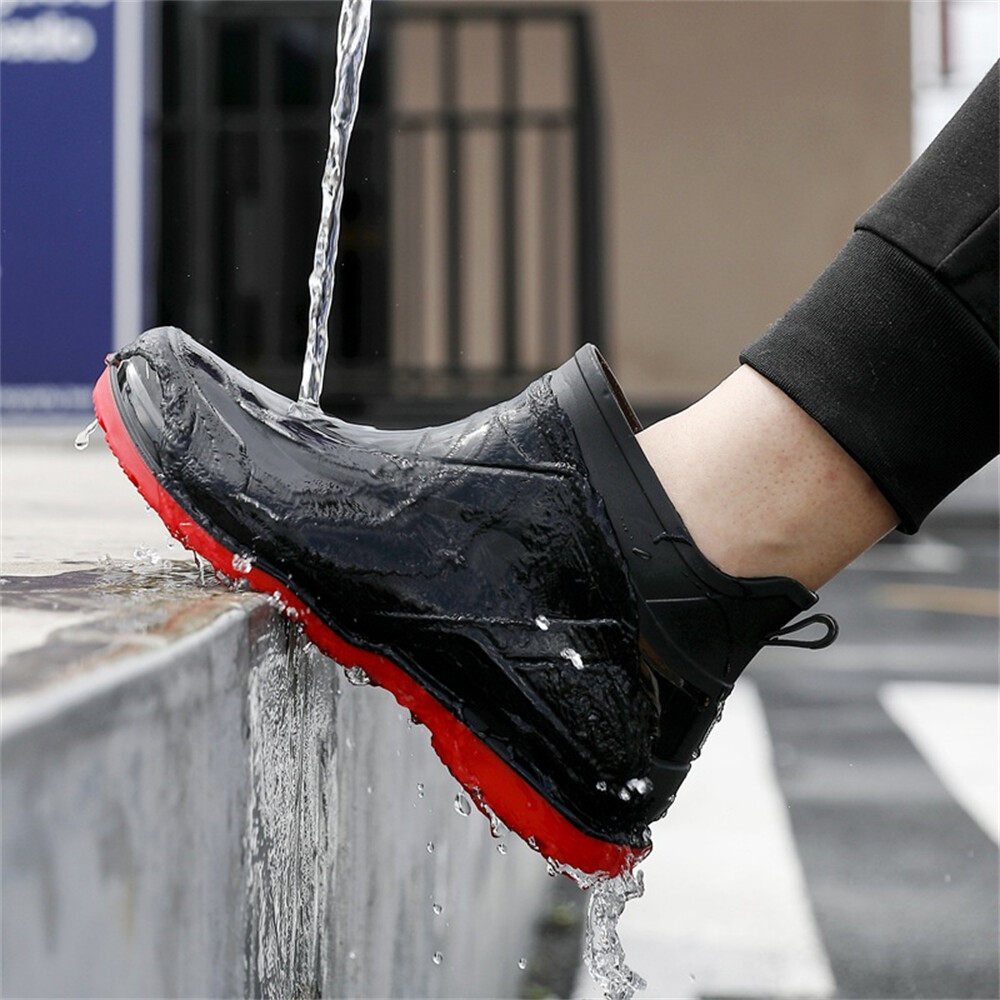 Menswear Collection Burberry Rain Boots Mens 2013 Botas Contra El