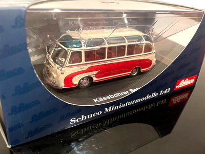 Schuco 1955 Kassbohrer Setra S6 Coach Bus 1/43 Diecast Rare Schuco 1955 Kassbohrer Setra S6 Coach Bus 1/43 Diecast Rare