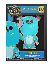 Monsters Inc Sulley 4" Funko Pop! Enamel Pin High Quality Officially Licensed