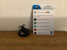 DC Heroclix Catwoman 002 Justice League Trinity War Common w/ Card
