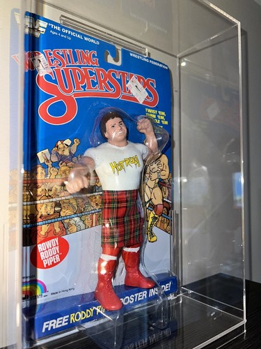 NEW WWF Rowdy Roddy Piper LJN 1985 Wrestling Super...