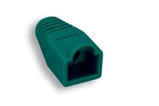 WholesaleCables 50pcs/bag Cat. 6 RJ-45 Strain Relief Boot Green Color