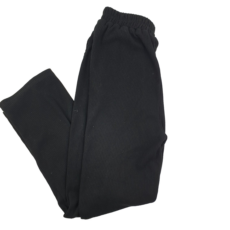 Yoga Pants, Women's, Size 10/12, Unbranded, Black, Cotton/Elastane, Straight Leg