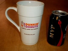 DUNKIN' DONUTS, JUMBO & TALL SIZED, Ceramic Coffee Cup / Mug, Vintage 