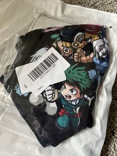pack of 2 face masks with filters anime print