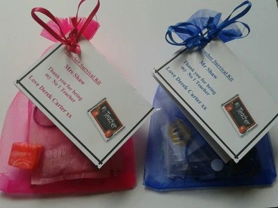 NEEDFULLBITSANDBOBS Personalised Teacher Survival Kit Keepsake Gift Novelty Present Christmas Fun
