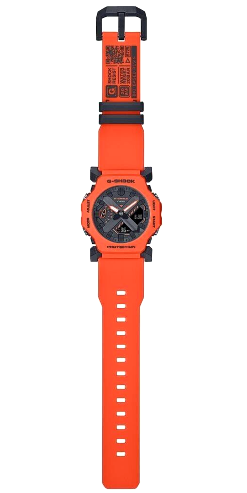【極美品】CASIO　G-SHOCK　GA-2300FL レスキューオレンジ CASIO G-SHOCK GA-2300FL-4AJF Minimal Design Orange Analog Digital