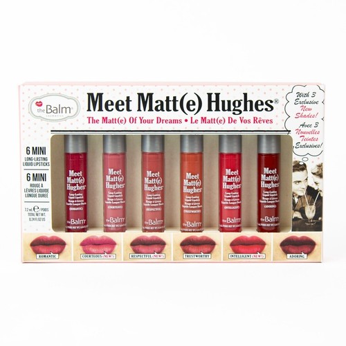 NEW Meet Matte Hughes Liquid Lipstick Volume 12 theBalm Cosmetics - Picture 3 of 4