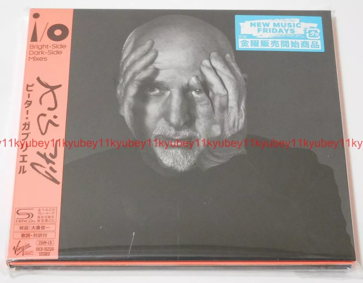 Peter Gabriel i/o 2CD + Blu-ray 2023 Sealed [Bright- Dark- & In