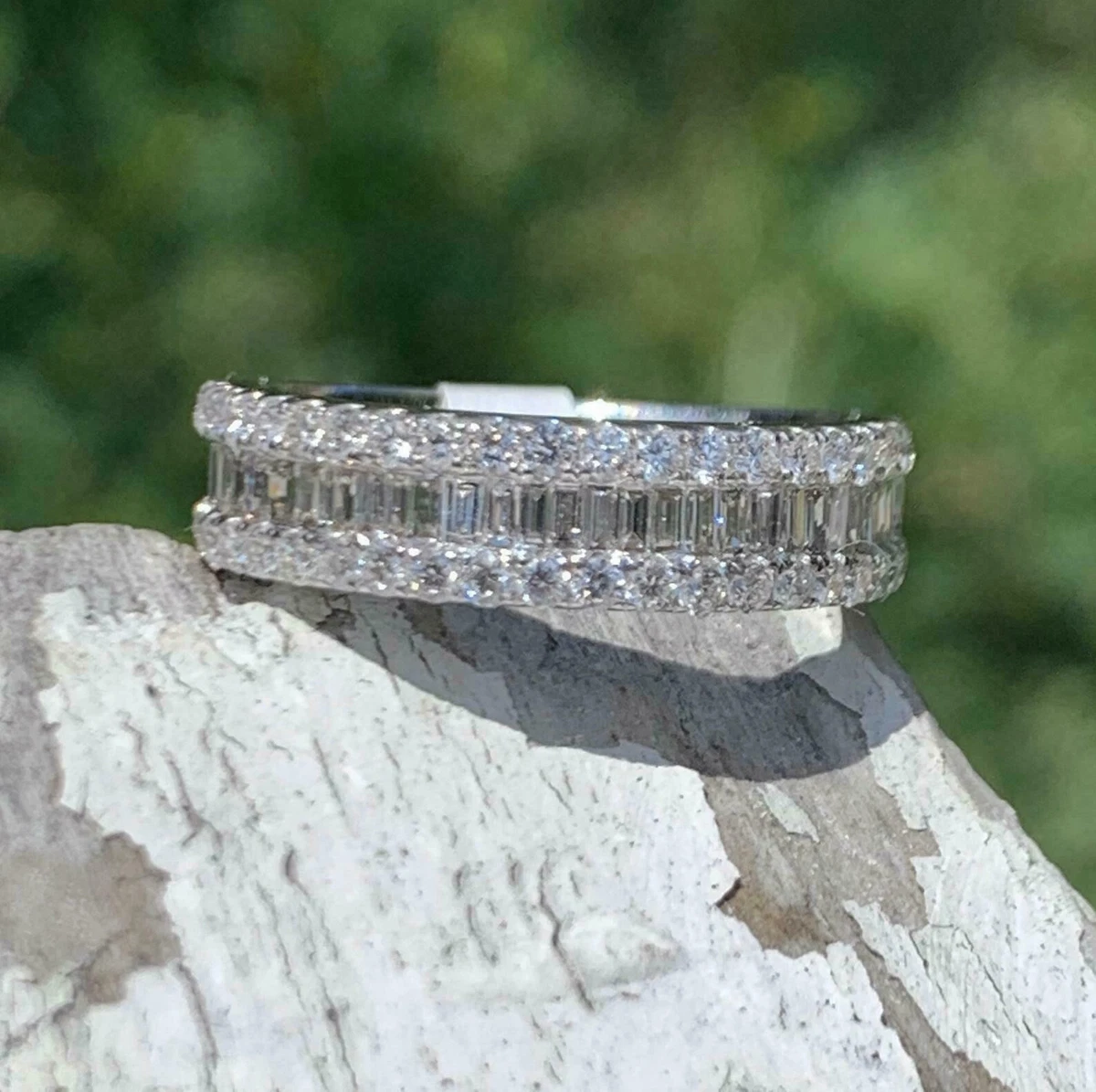 Baguette Wedding Bands and Wedding Rings | Lab Grown Diamonds | Holden