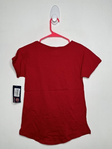 MLB Arizona Diamondbacks Top Girls Sizes Red Short Sleeve Baseball Shirt - Picture 3 of 3