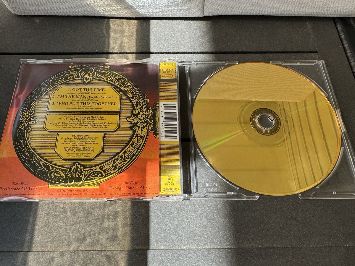 ANTHRAX - Got The Time - CD - Single Import - RARE | eBay