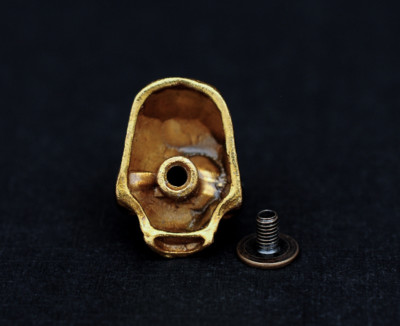 6 In 1 Wood Stainess Steel Leathercraft Adjustable Pro Leather Sewing Stitch Spa - Foto 6