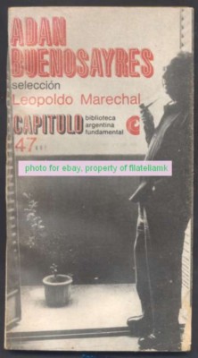 Leopoldo Marechal Book Adan BuenosAyres First Edition 1968 Written In Spanish