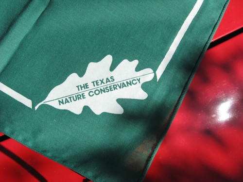 4 NATURE CONSERVANCY BANDANA'S TEXAS NEW OLD STOCK: OLD LOGO - Picture 3 of 4