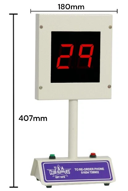 Bingo Machine Lucky Bingo Electronic  1-90 & 1-75 Free 15ml Dabbers or Tickets - Image 4 of 4