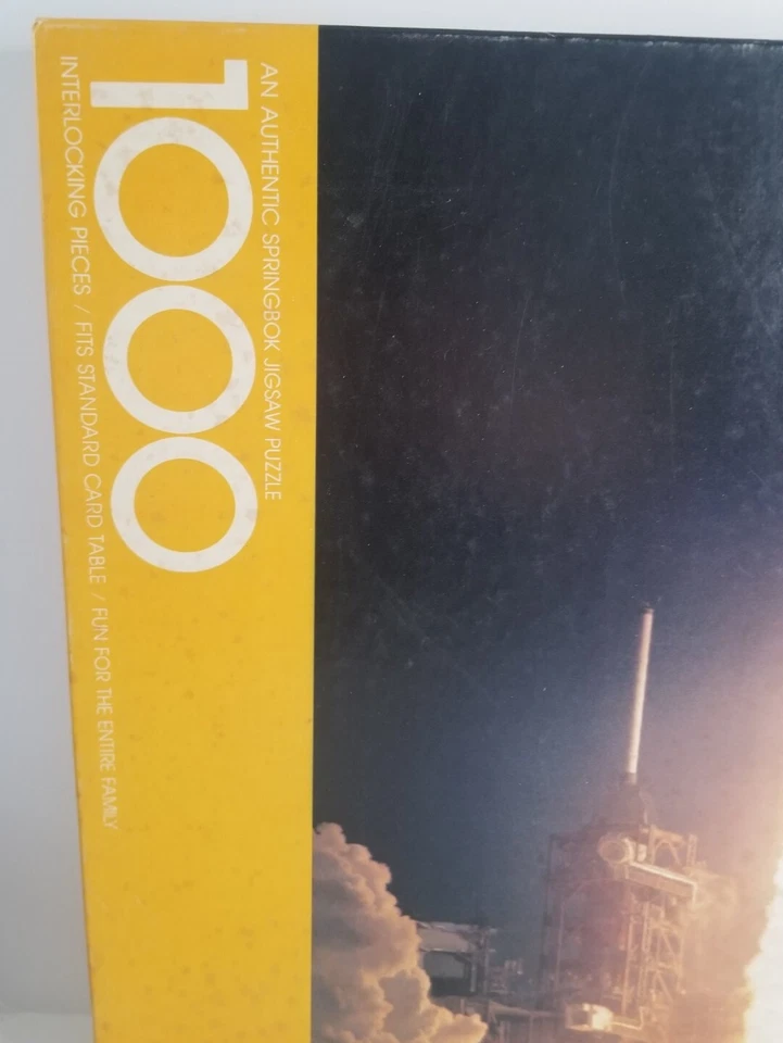 Rompecabezas Springbok 1000 piezas King Size Searchers transbordador espacial completo Foto 4 de 4