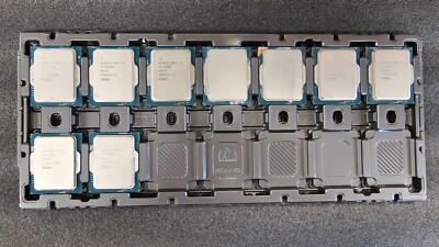 Intel Bad Cpu (Lot x 9) *BAD* Intel Core i3, i5, i7 & i9 (MIX) - 9PCS CPU **AS IS ...