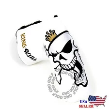 King Skull Magnetic Putter Cover For Scotty Cameron Taylormade Odyssey Blade