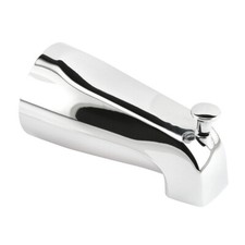 US Standard Bathroom Slip-On Tub Spout with 4in Diverter Bathroom Shower Faucet