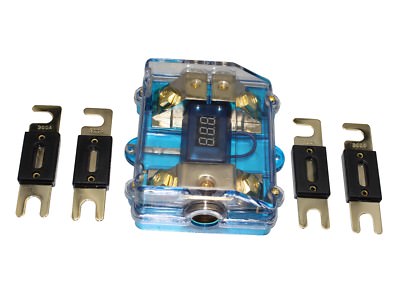 Aps 500A Anl Dual Digital Golden Anl Distribution Block Fuse Holder 0-4 Gauge 