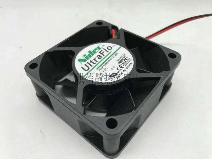 NIDEC H60T12BS13A7-01 Z90 12V 0.22A 6CM 60*60*25MM 2Pin For Ant S9 Cooling Fan - Image 2 of 3