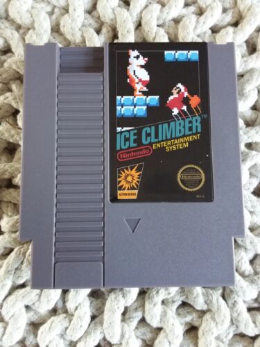 ICE CLIMBER - Nintendo Entertainment System - Jeu NES - Boîte Noire - RÉGION GRATUITE - Photo 1/4