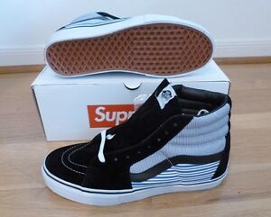 supreme comme des garcons vans sk8 hi