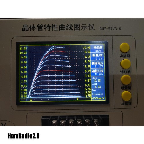 CHY-BT3.0 Transistor Trazador Pantalla 4" Transistor Característico Curva Probador - Imagen 5 de 5
