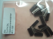 20x TL074 DIL Operational Amplifier #11-100#110c