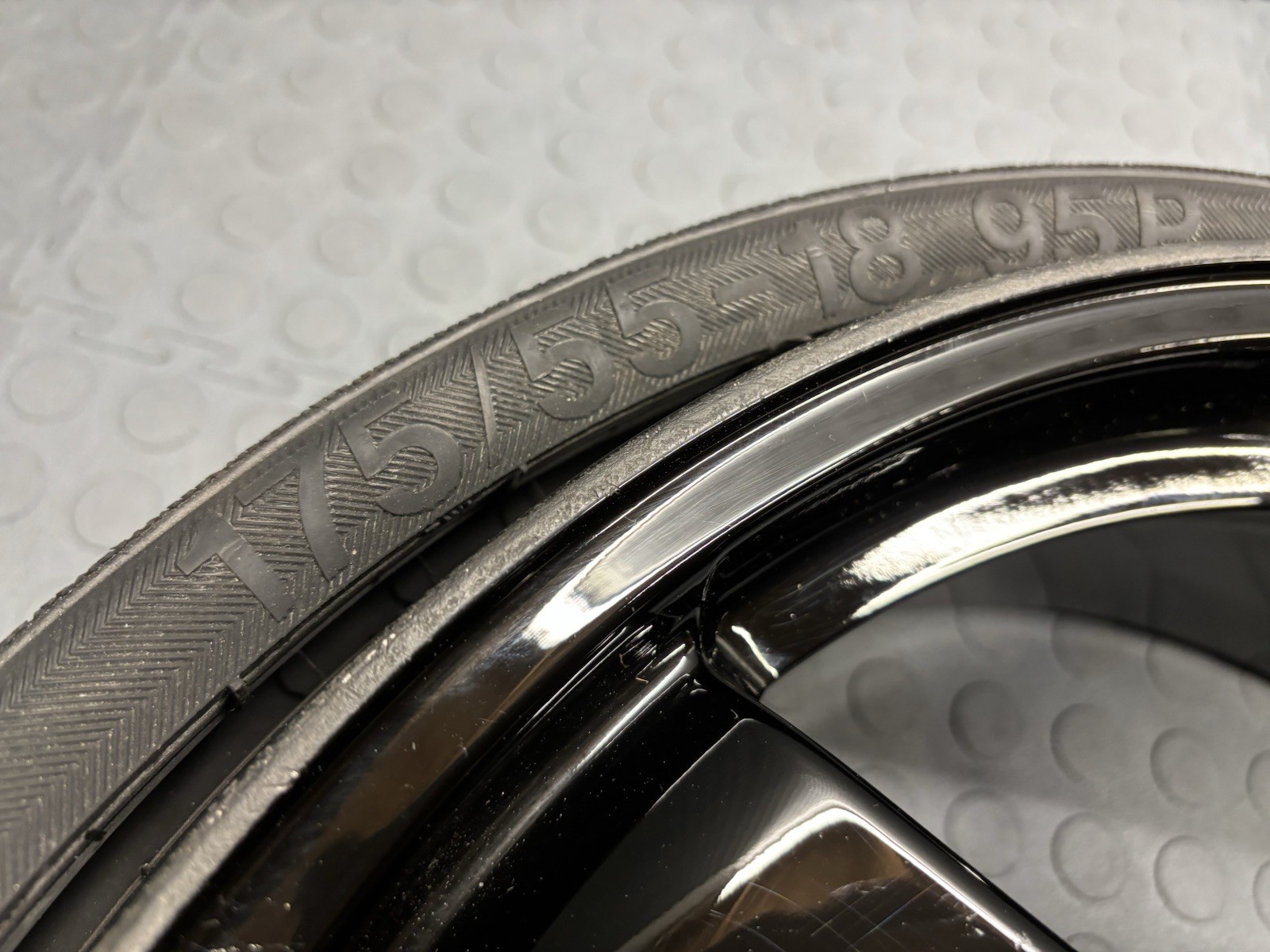 2014 - 2024 MASERATI GHIBLI SPARE TIRE WHEEL VREDESTEIN T175/55R18 95P NOT USED