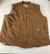Tyndale FR Vest Mens 2XL Flame Resistant Canvas Quilted Insulated CAT 4 Work