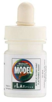 Modelflex Flatitive Gloss Acrylic Paint Flattening Agent 1oz. Bottle