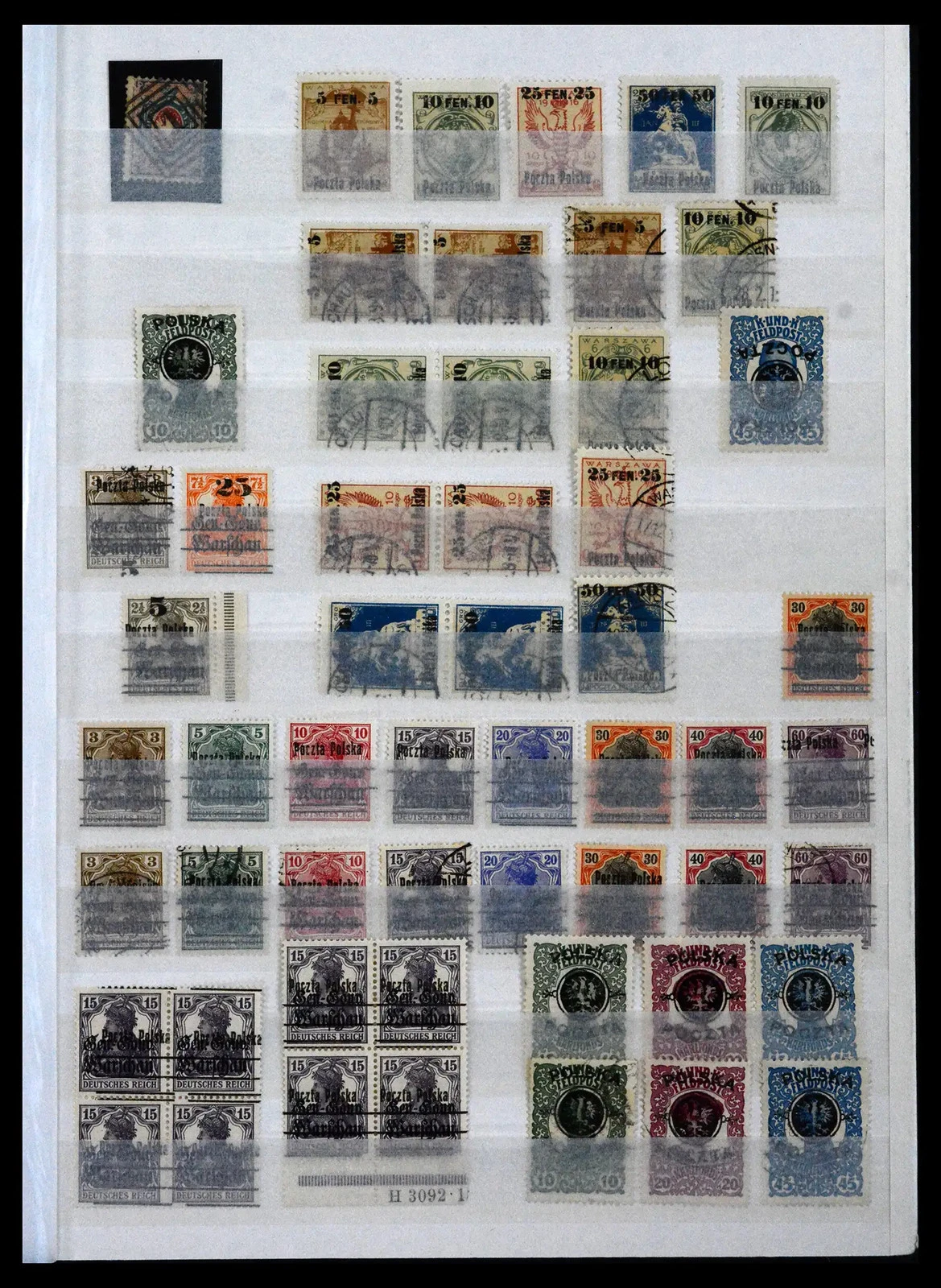 POLAND 1860-1944 Classic PREMIUM w/ Sheets Signed Stamp Collection