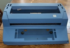 IBM Selectric II EMPTY Typewriter Case Shell Blue PARTS ONLY