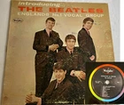 Introducing The BEATLES Version 1 Orig 1964 Vee Jay Mono Lp with small 45 labels