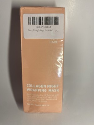 Collagen Night Wrapping Mask Peach 75ml Hydrolyzed Collagen Centella Radiance