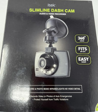 iTek Soundlogic Slimline HD Dash Cam Audio & ...
