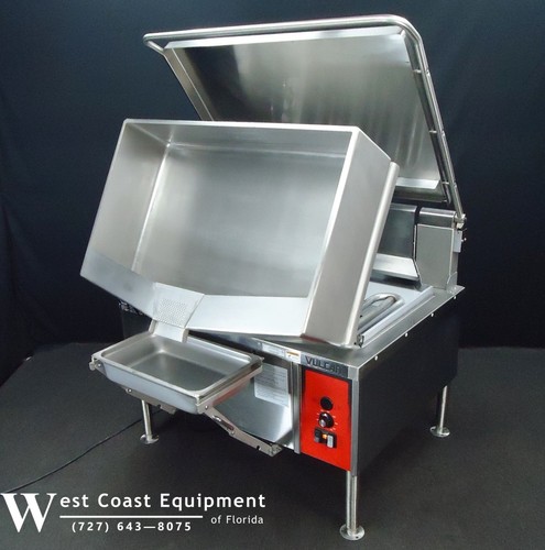 VULCAN VG40 40 GALLON GAS TILT SKILLET BRAISING PAN PWR TILT NAT OR LP PERFECT!