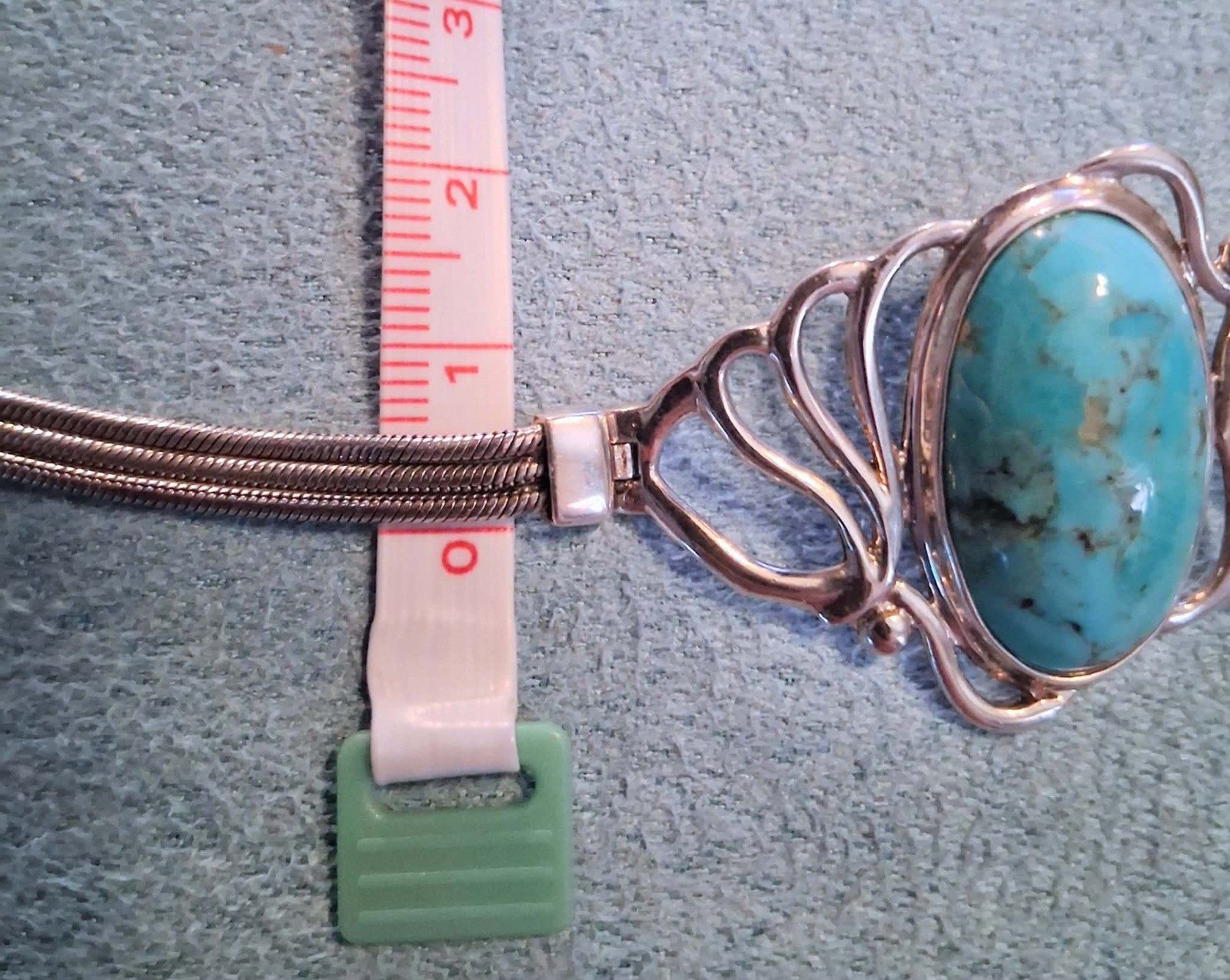 Large BBJ Turquoise Bracelet - image 5