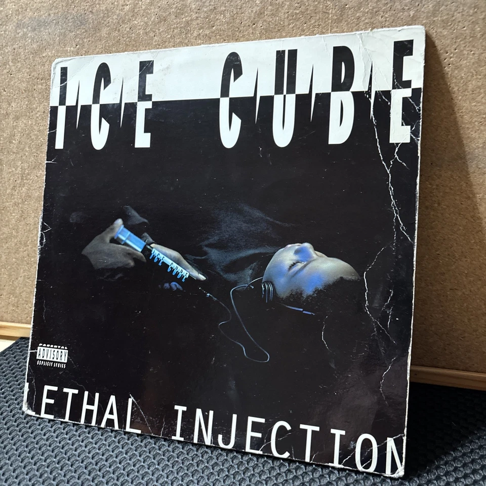 Ice Cube - Lethal Injection 1993 US 1st - Vinyl Record LP Album Hip Hop VG+ - Image 2 of 4