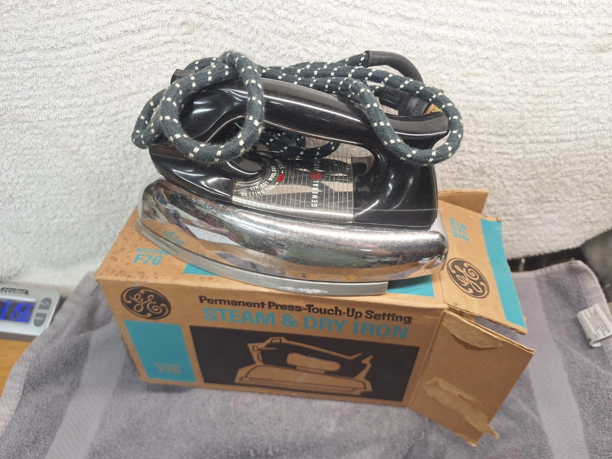 General Electric Steam Iron In Collectible Irons for sale | eBay