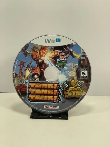 Tank Tank Tank (Nintendo Wii U, 2012) Disc Only *Tested*