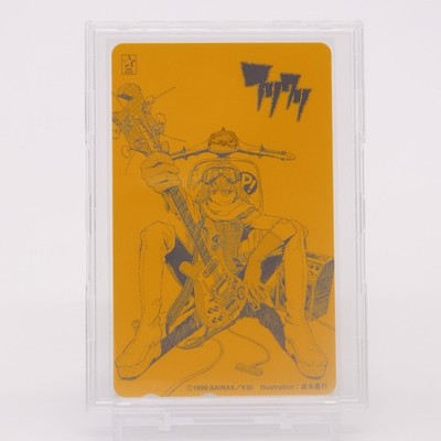 FLCL Fooly Cooly Haruko Haruhara 1999 GAINAX Sadamoto Telephone Card Japan