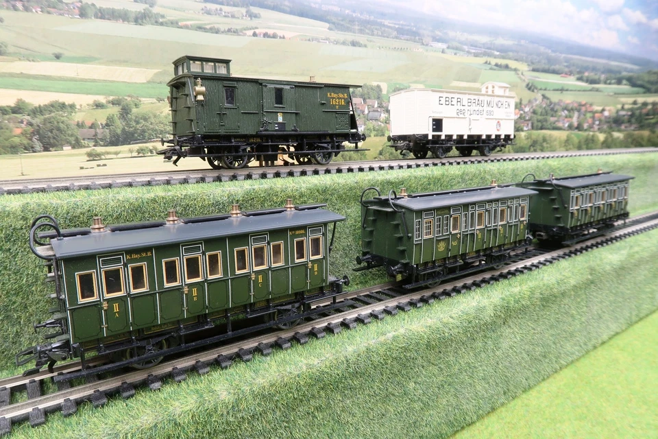 Märklin Spur H0 43982 Wagen-Set "Bayerischer Personenzug um 1880" Ep.I (5-tlg.)