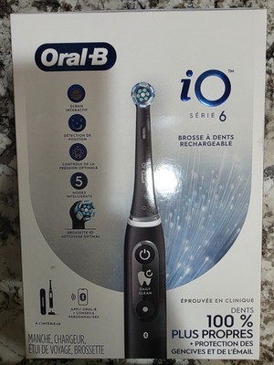 Oral-B iO 6 Series Electric Toothbrush - Black Lava for sale